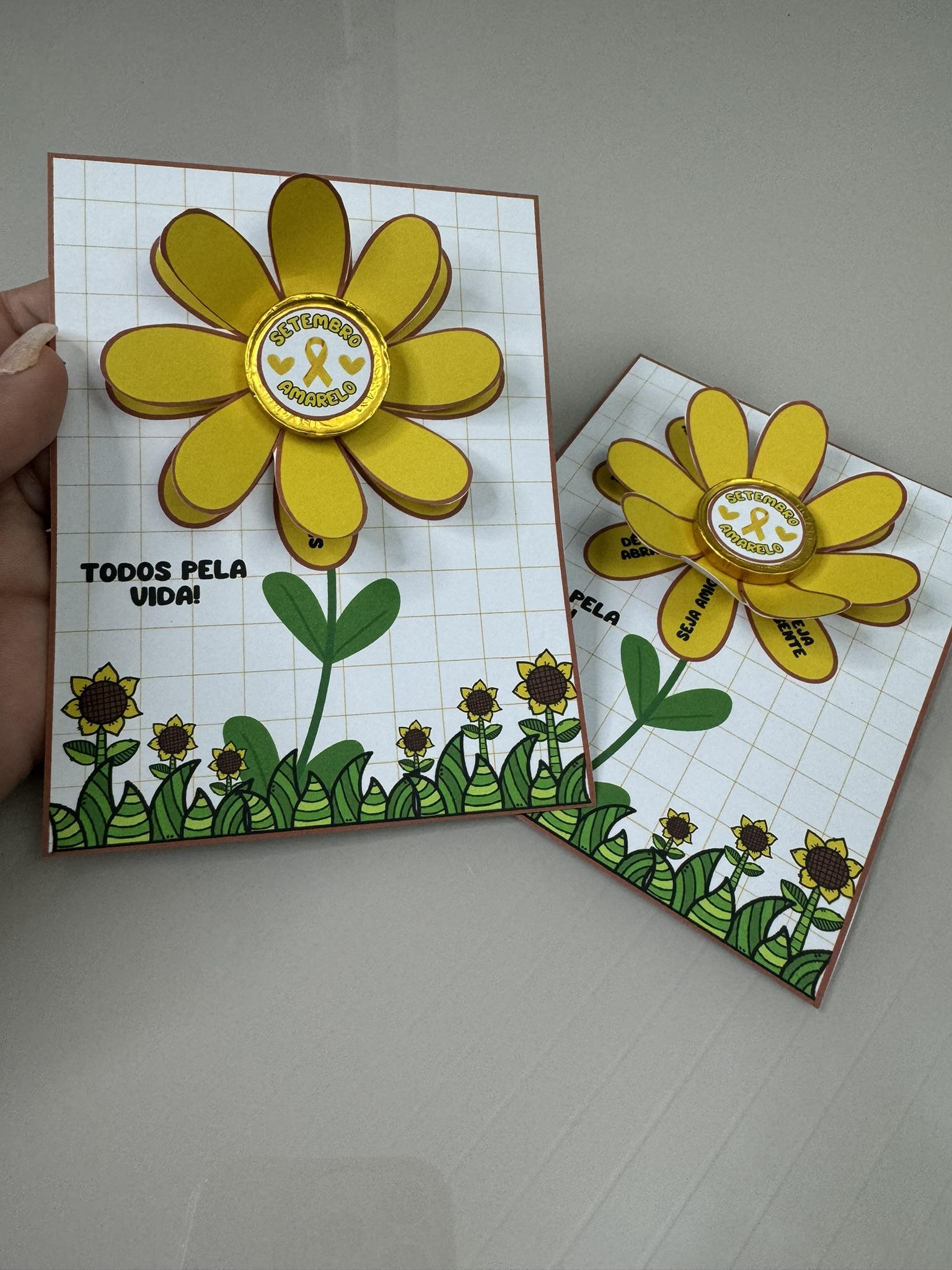 Lembrancinha setembro amarelo ...