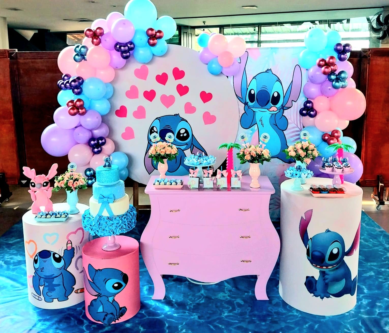 NH FESTAS | Decoração Lilo Stitch - NH ...