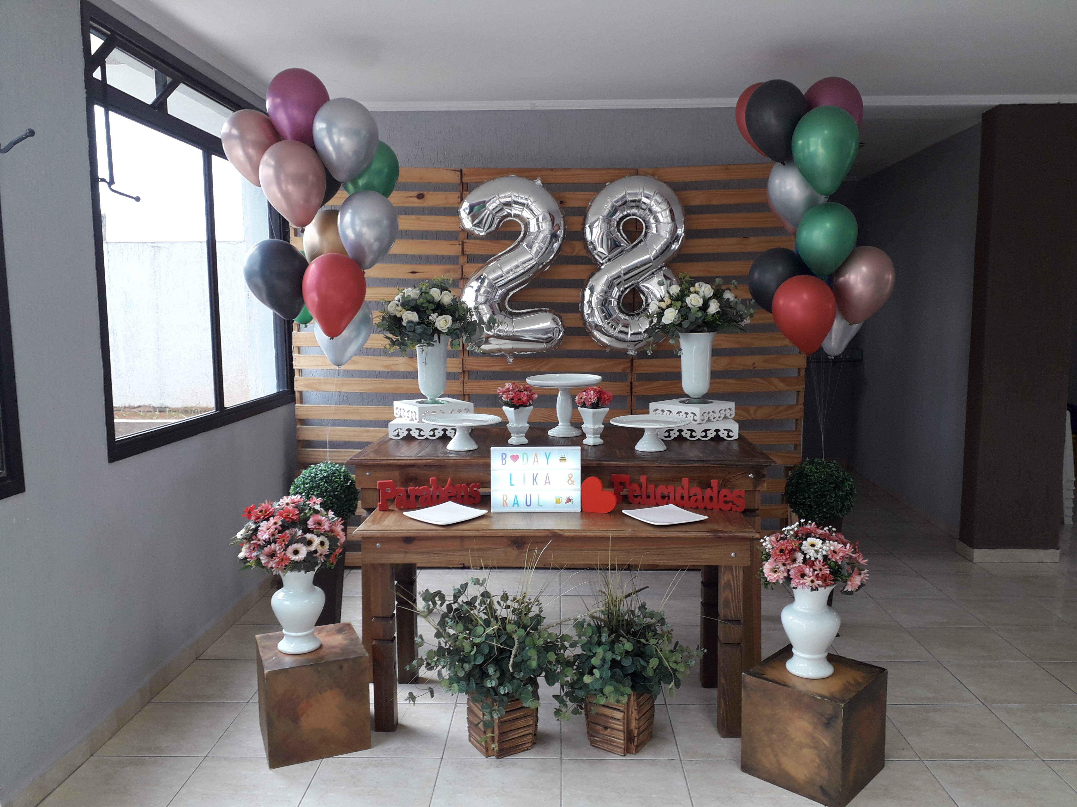 Mesa Decorada Aniversario Adulto com ...