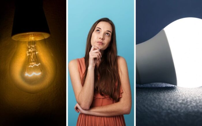 Qual lâmpada ilumina mais em casa: amarela ou branca?