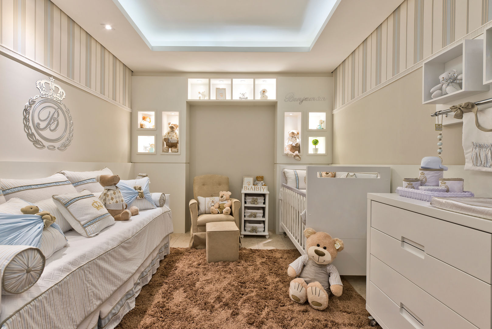 33 quartos de bebê lindos com decoração ...
