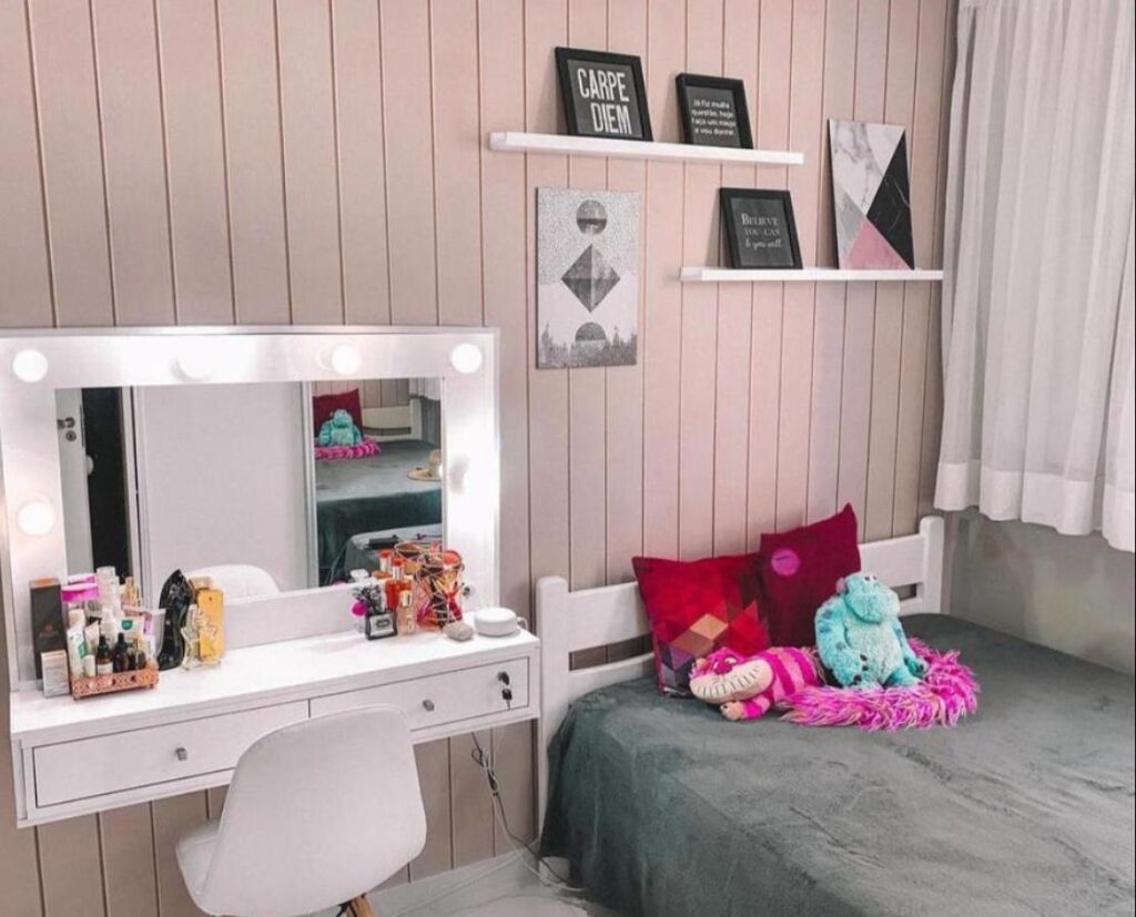 quarto de adolescente com muito estilo