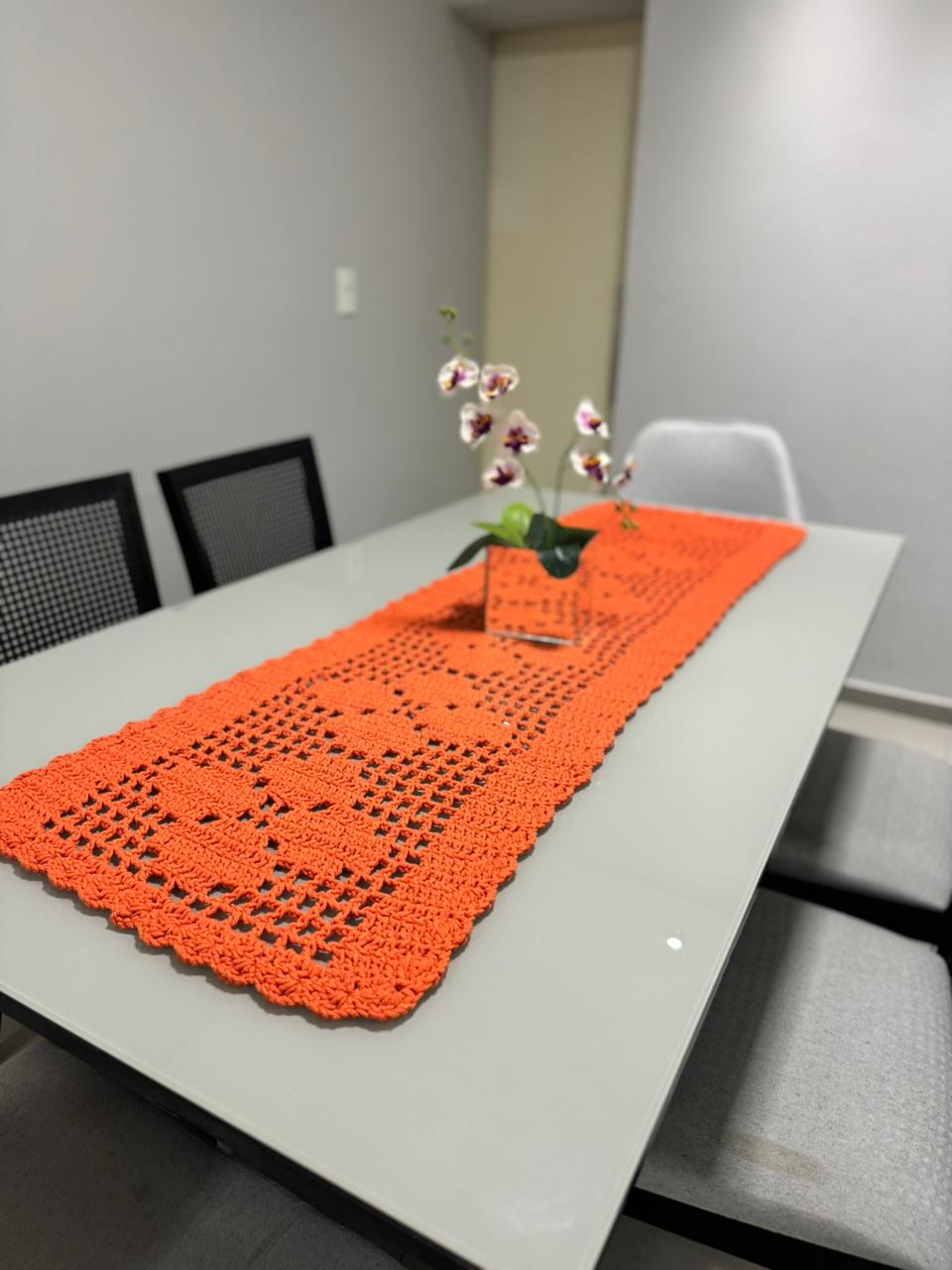 Caminho de Mesa / Passadeira Crochê ...