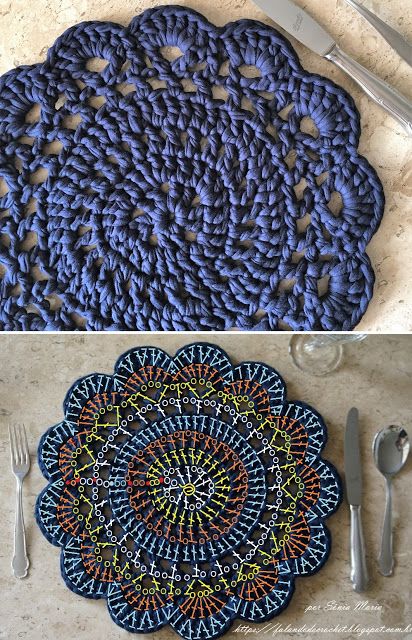 CROCHE VAZADO FIO DE MALHA ROBERTA