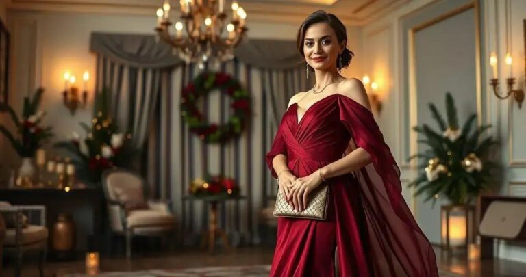 Quais Acessórios Combinam com Vestido de Festa Marsala? Dicas para Não Errar na Escolha