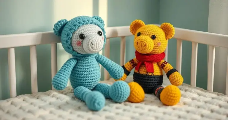 Quarto de Bebê dos Sonhos: Ideias de Amigurumi para uma Decoração Lúdica e Afetiva