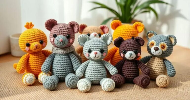 Amigurumi Grátis: Receitas e Dicas para Começar sua Coleção de Bichinhos de Crochê
