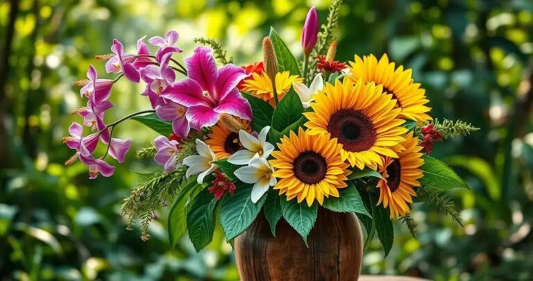 A beleza da natureza: aprenda a fazer arranjos florais incríveis