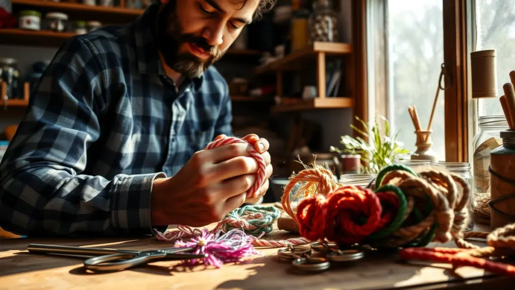 Artesanato Sustentável: Upcycling com Sobras de Fio Náutico