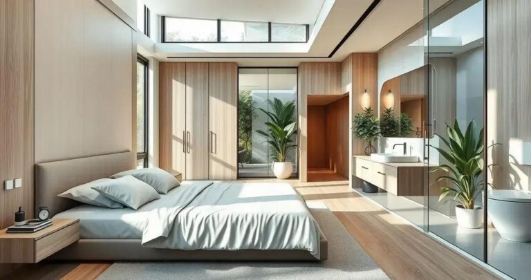 Banheiro Integrado ao Quarto: Vantagens e Inspirações Modernas
