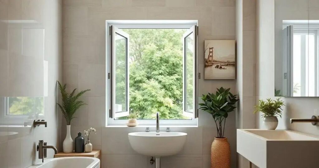 Cansada de banheiros e cozinhas mal ventilados? Descubra a janela basculante!