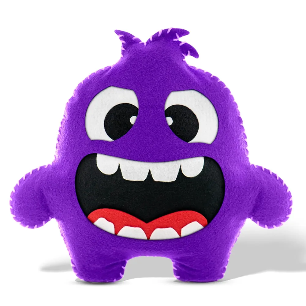 Boneco em Feltro Bravito Monstros 20x21 ...
