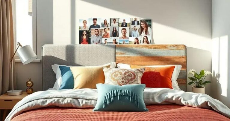 Cabeceira de Cama Criativa: 10 Ideias DIY para Renovar seu Quarto