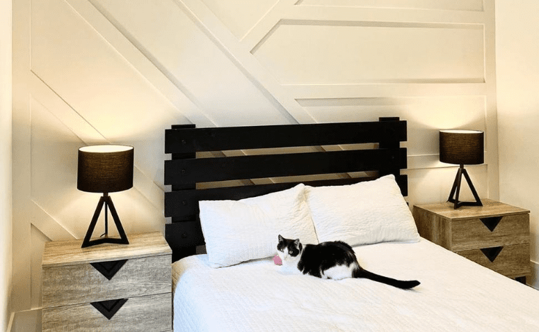 Cabeceira de pallet: 48 ideias ...