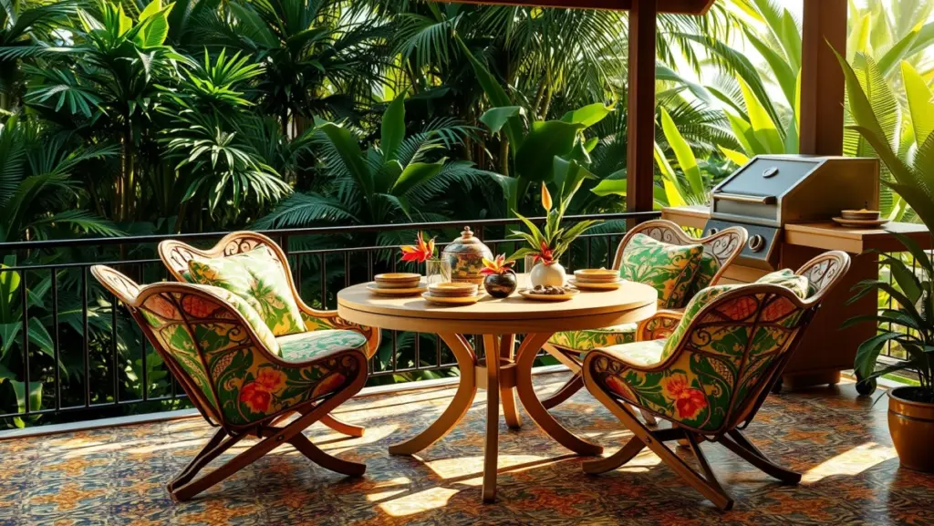 Cadeiras Medalhão: Elegância Francesa com Toque Tropical Brasileiro