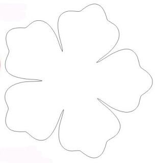 Molde de flor de eva