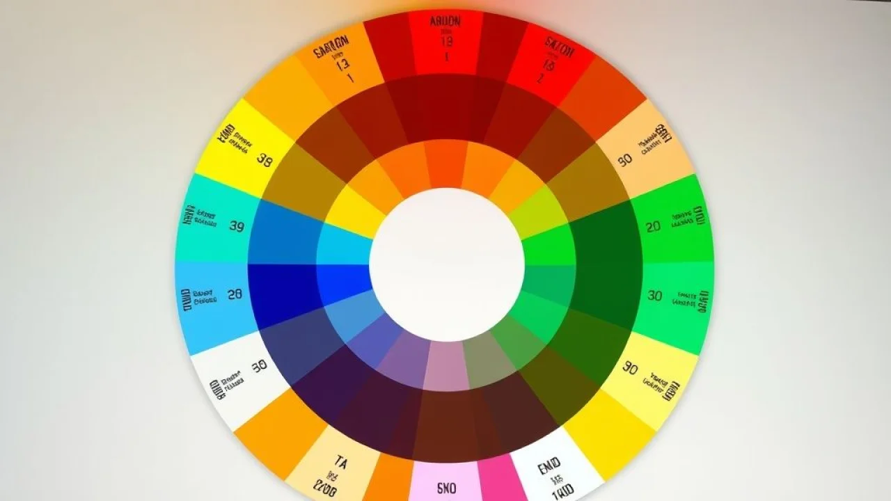 Círculo cromático destacando cores análogas. Ilustração didática em português.