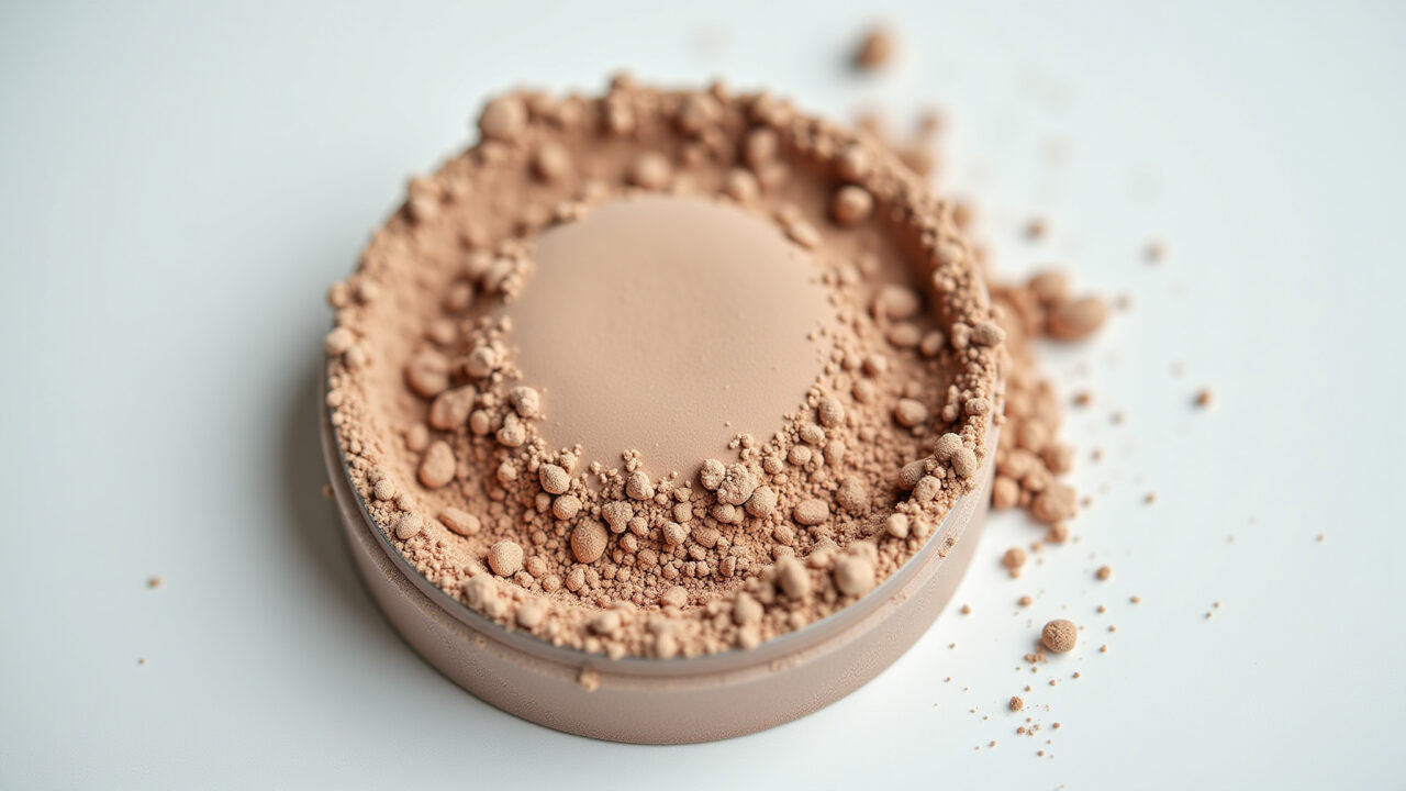 Pó compacto mineral para pele sensível