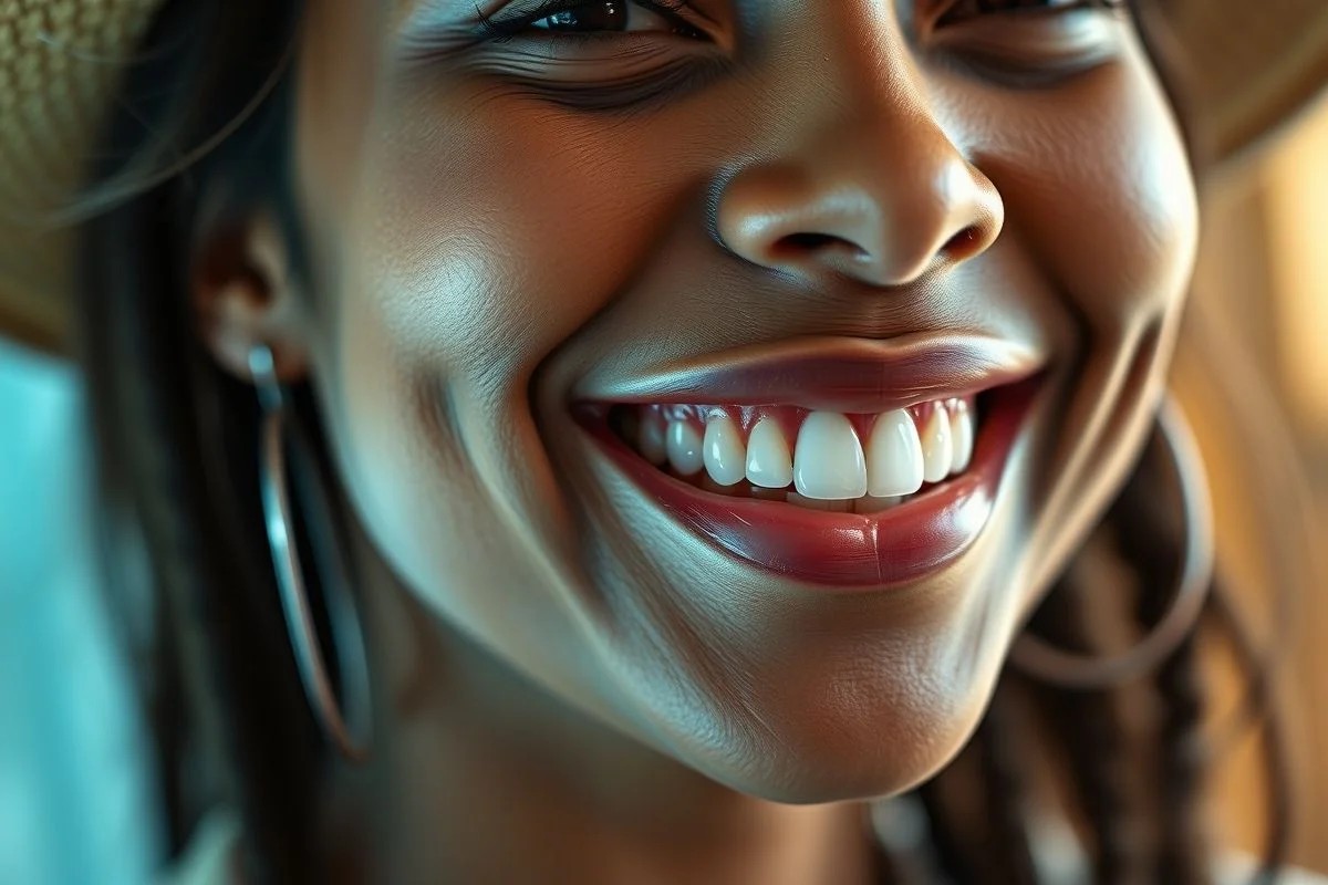Sorriso perfeito com facetas de porcelana, tratamento estético dental no Brasil