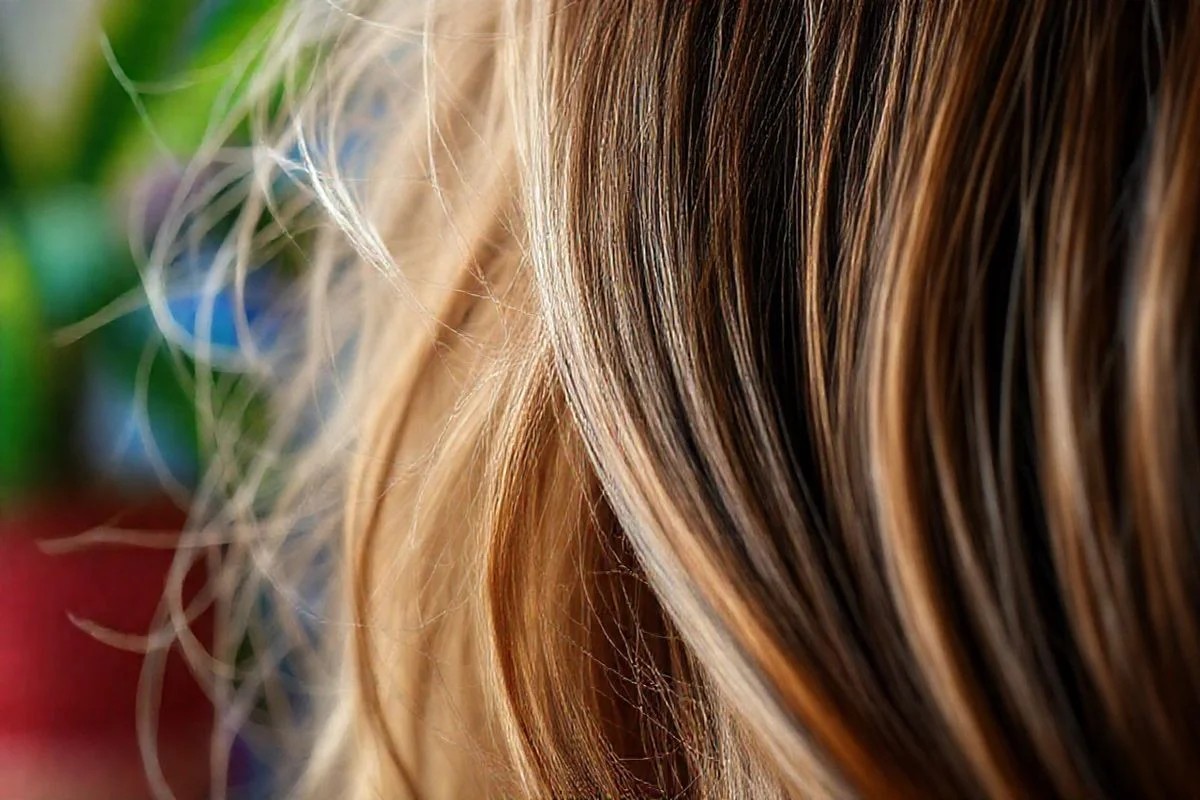 Cabelo danificado antes e depois do botox capilar: transformação e brilho.
