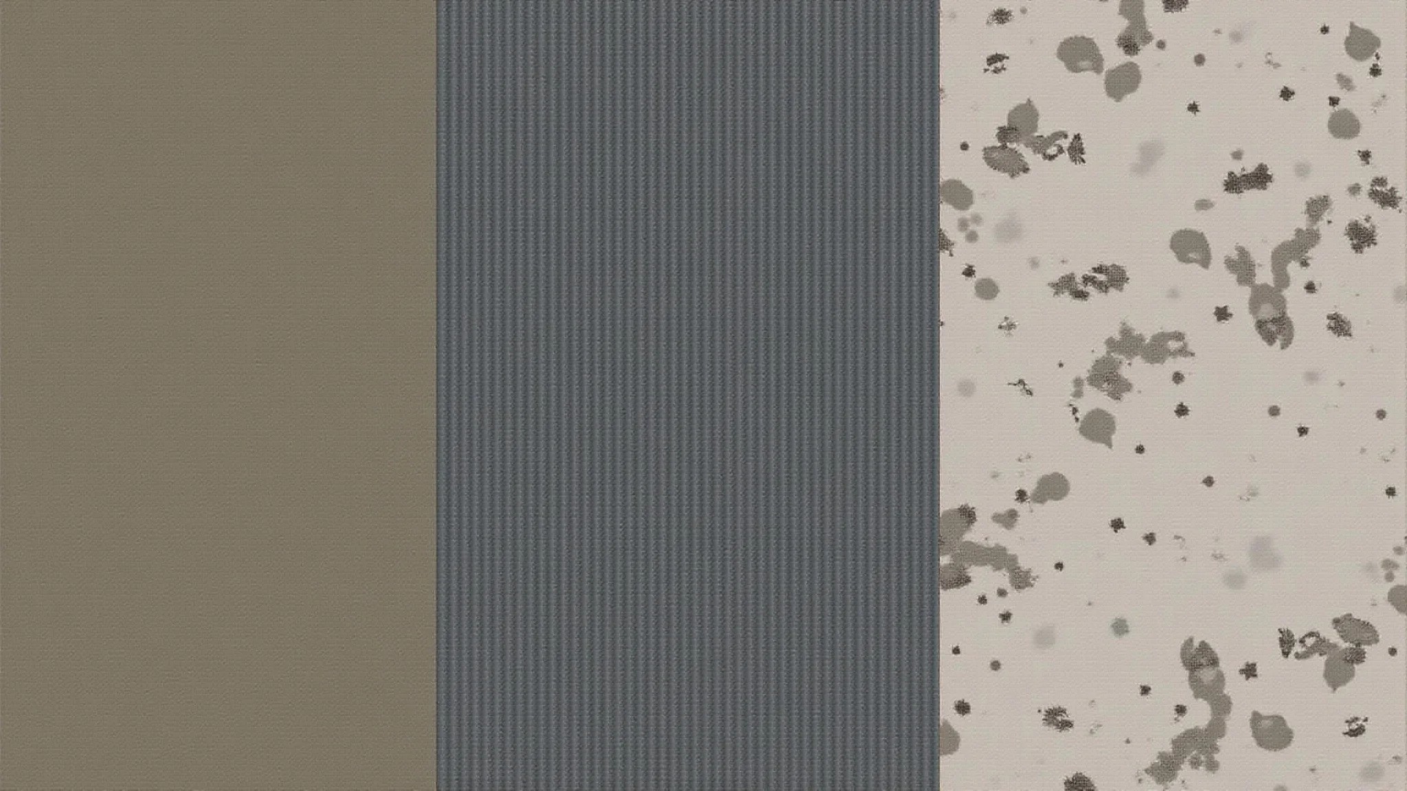 Detalhe de bancada de granito com diferentes acabamentos: polido, levigado, escovado.