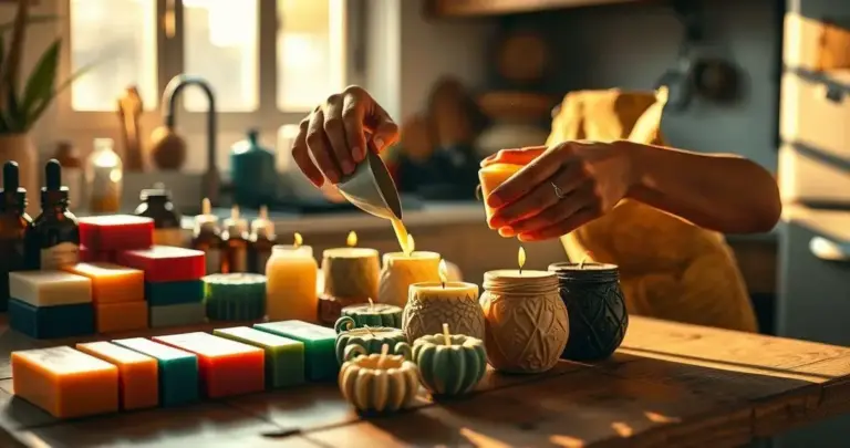 Artesanato Aromático: Passo a Passo para Fazer Velas Decorativas em Casa