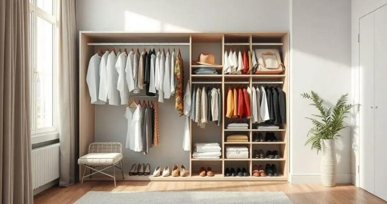 Organize Seu Guarda-Roupa e Ganhe Mais Espaço
