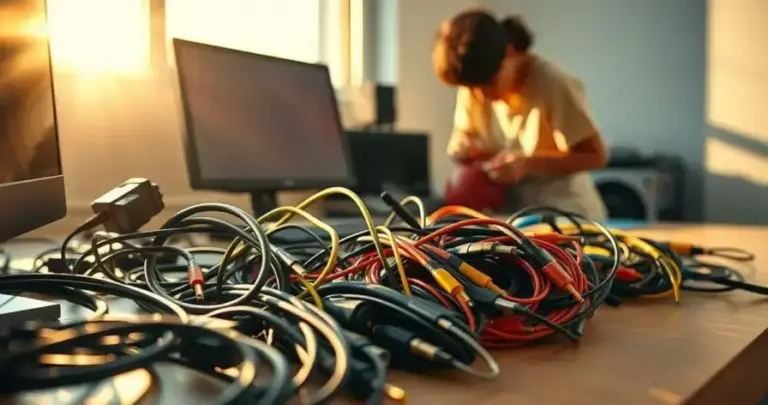 Como Organizar os Cabos e Fios: Um Guia Definitivo para um Espaço Livre de Bagunça
