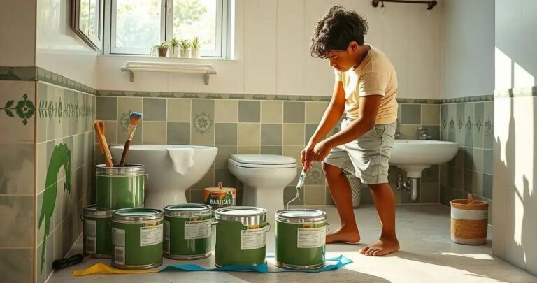 Como Pintar o Banheiro Corretamente Dicas para um Acabamento Perfeito