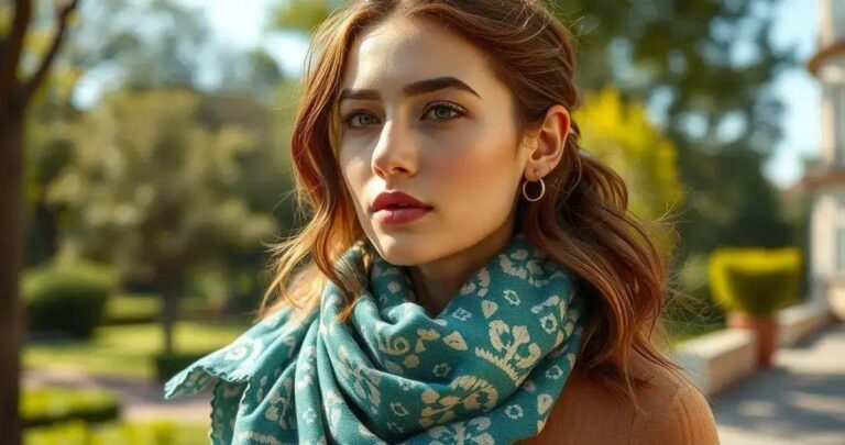 Lenços e Echarpes: Guia Completo com 15 Amarrações Diferentes para Transformar Qualquer Look Básico
