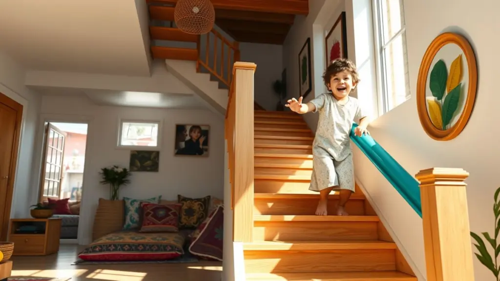 Corrimão Colorido: Decoração Divertida e Personalizada