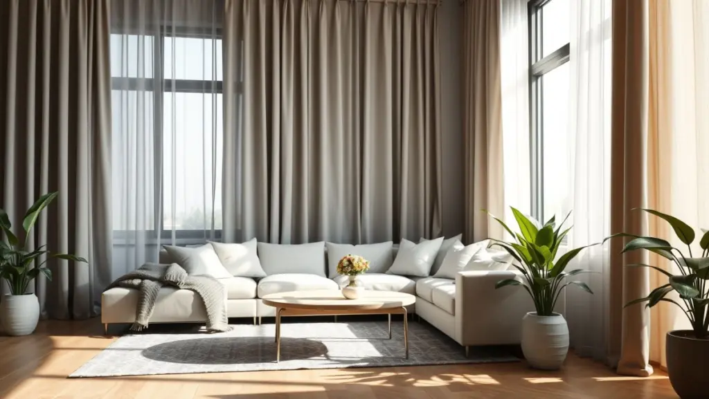 Cortinas Blackout Modernas: Conforto Térmico e Privacidade na Sala