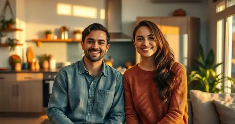 Cozinha Americana com Sala Pequena: Integração Inteligente e Charmosa