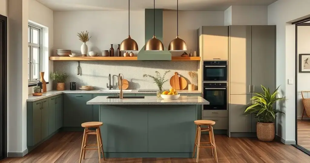 Cozinha com Ilha Pequena: Funcionalidade e Charme para Seu Espaço