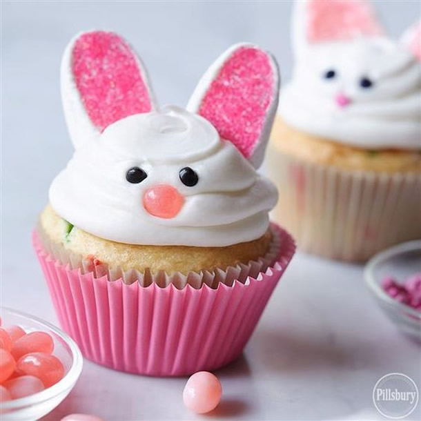 Cupcakes de Páscoa Decorações Fofas ...