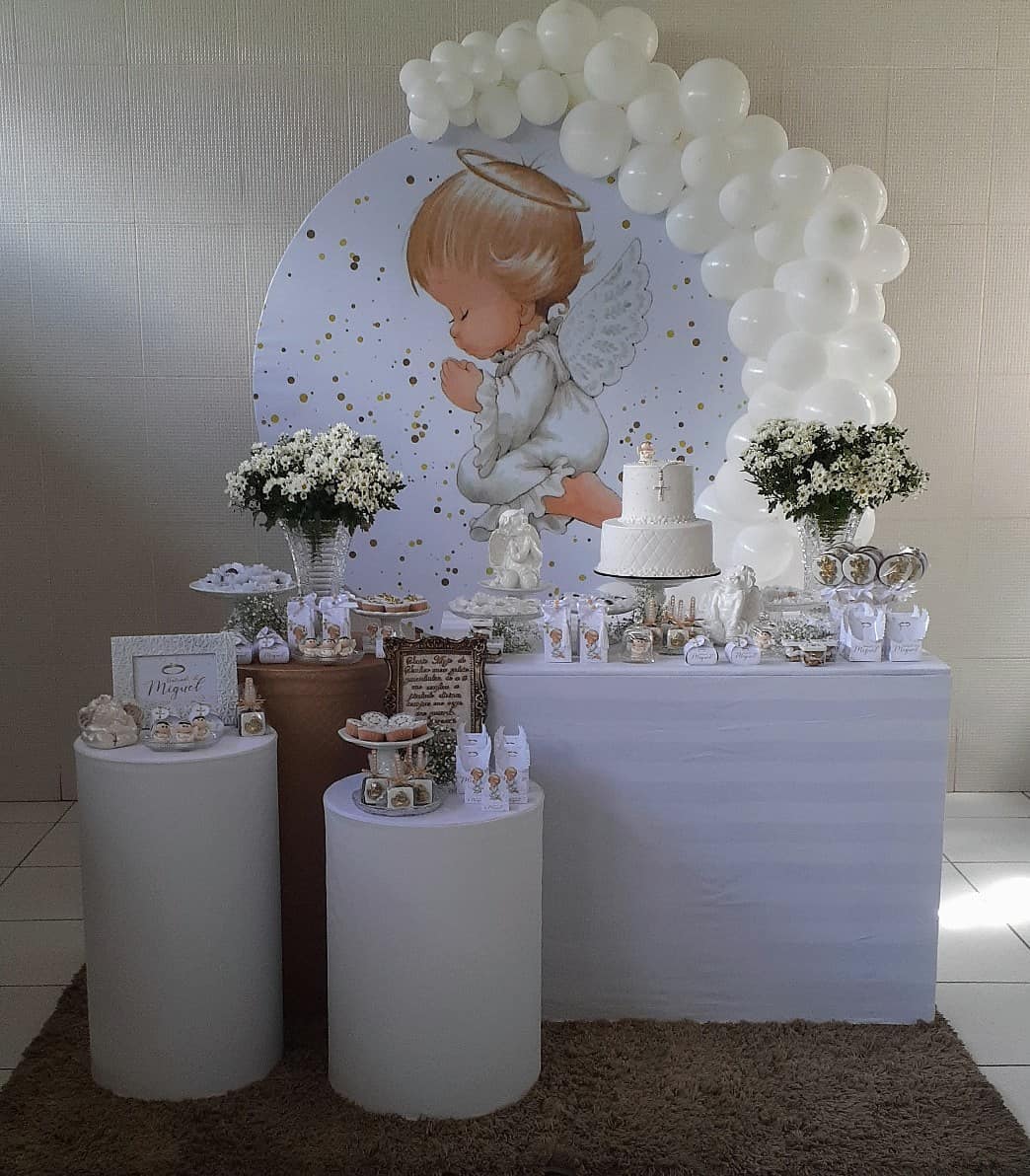 Decoração de batizado: 40 belas ...