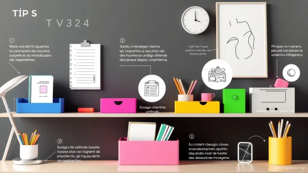 Decoração Acessível: Itens de Papelaria e Organização que Transformam o Home Office