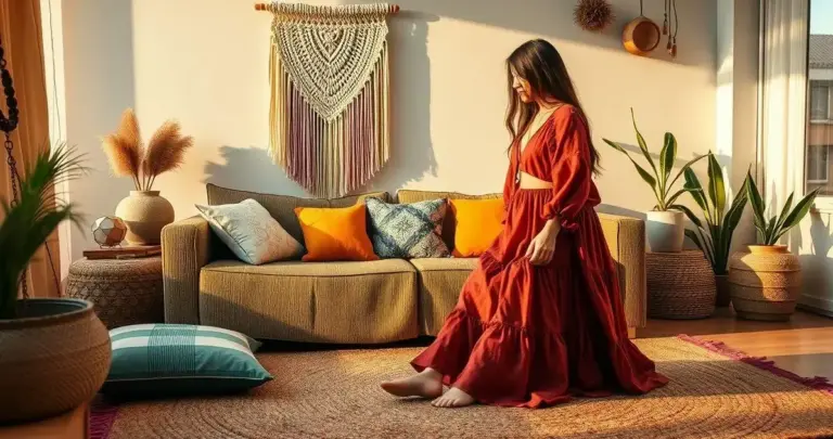 Decoração Boho Chic: Um Toque de Liberdade e Arte no Seu Lar
