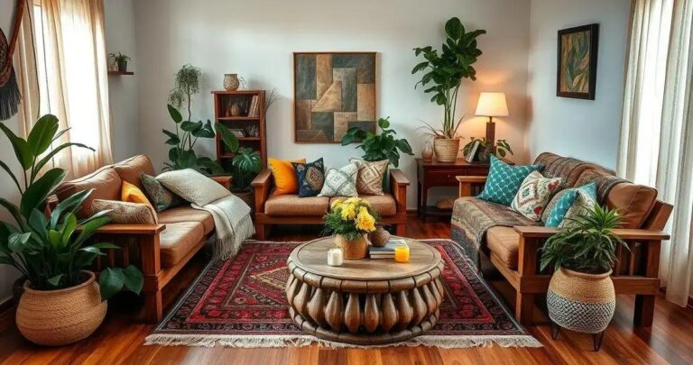 Sala Boho: Desvende o Mapa Astral da Decoração e Abrace a Sua Essência!