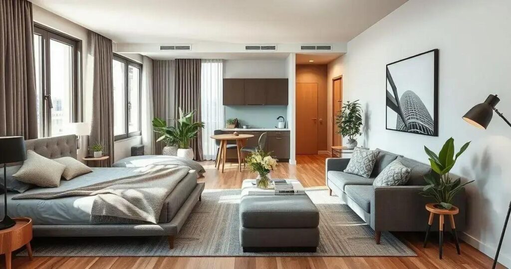 Ideias de Decoração para Apartamento Studio Funcional e Moderno