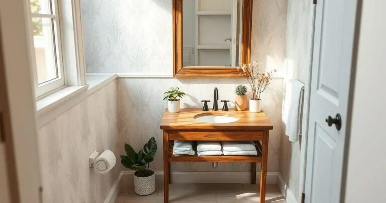 Decoração de Lavabo Pequeno e Simples: Ideias Charmosas e Econômicas