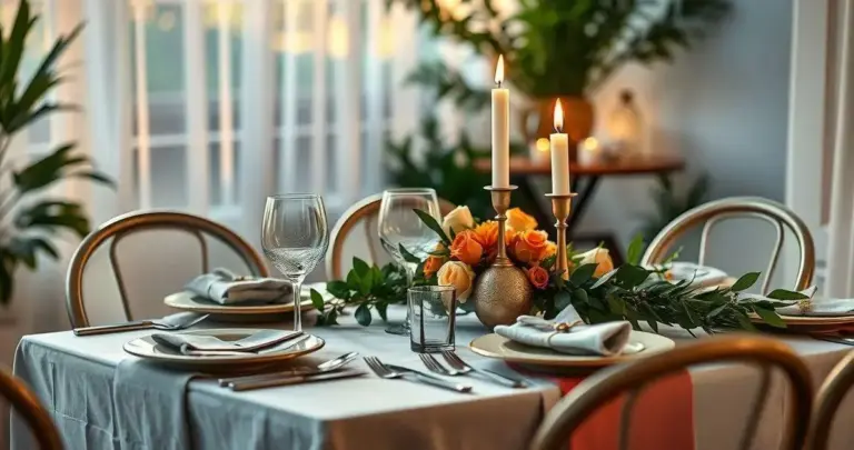 Mesa de Jantar Decorada: Como Receber com Estilo em Todas as Ocasiões
