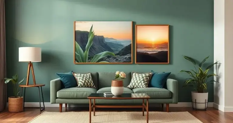 Decoração de Parede de Sala: Ideias que vão além dos quadros