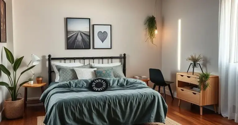 Quarto de Casal Simples: 12 Ideias Baratas e Incríveis