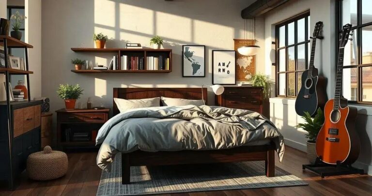 Decoração de Quarto Masculino Estilo e Personalidade