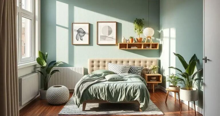 Decoração de quarto pequeno? Transforma seu cantinho em um refúgio estiloso e funcional!