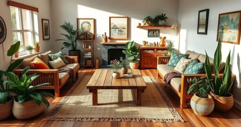 Decoração De Sala Boho Um Toque Hippie Chic No Seu Lar