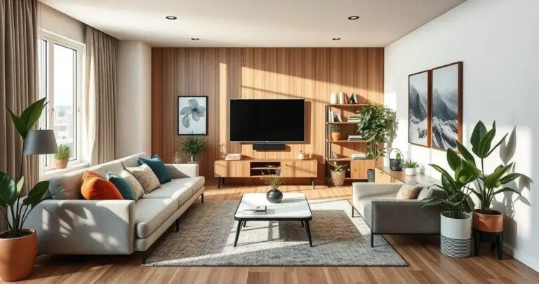 Decoração De Sala De TV Conforto e Estilo Em Um Só Lugar