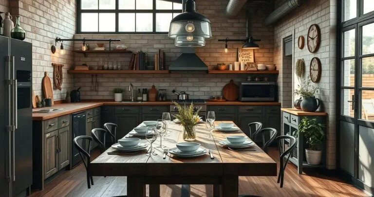 Decoração Industrial Cozinha: Charme e Funcionalidade