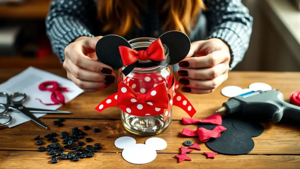 Decoração Minnie DIY: Centro de Mesa Encantador e Fácil